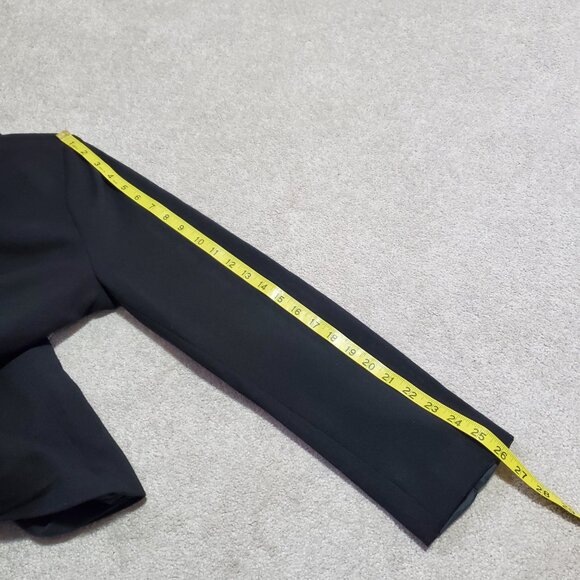 ZARA ESSENTIALS Daily Outfit Oversized Fit Blazer Double Button Black Women's XL - Picture 16 of 16